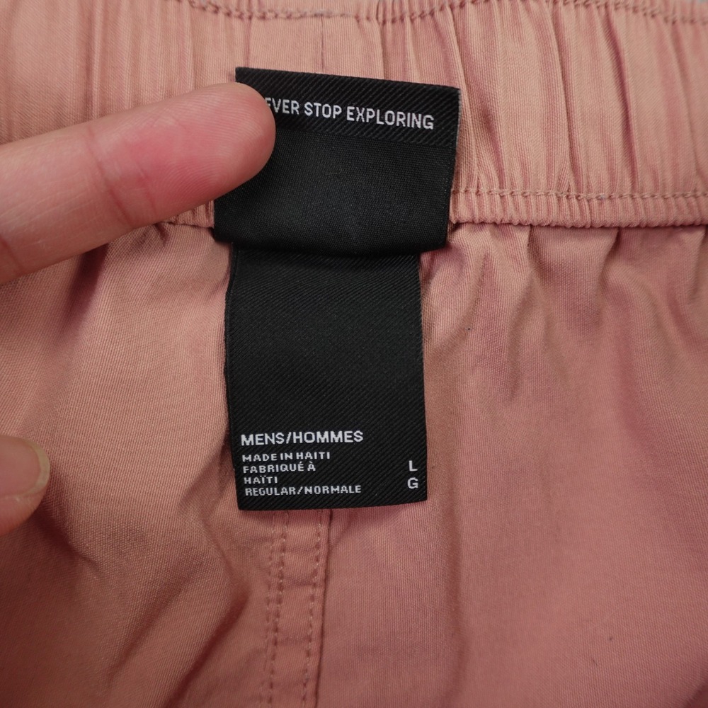The North Face Shorts Mens Large Pink Outdoor Pull-on Hiking Casual Athletic - Picture 11 of 14